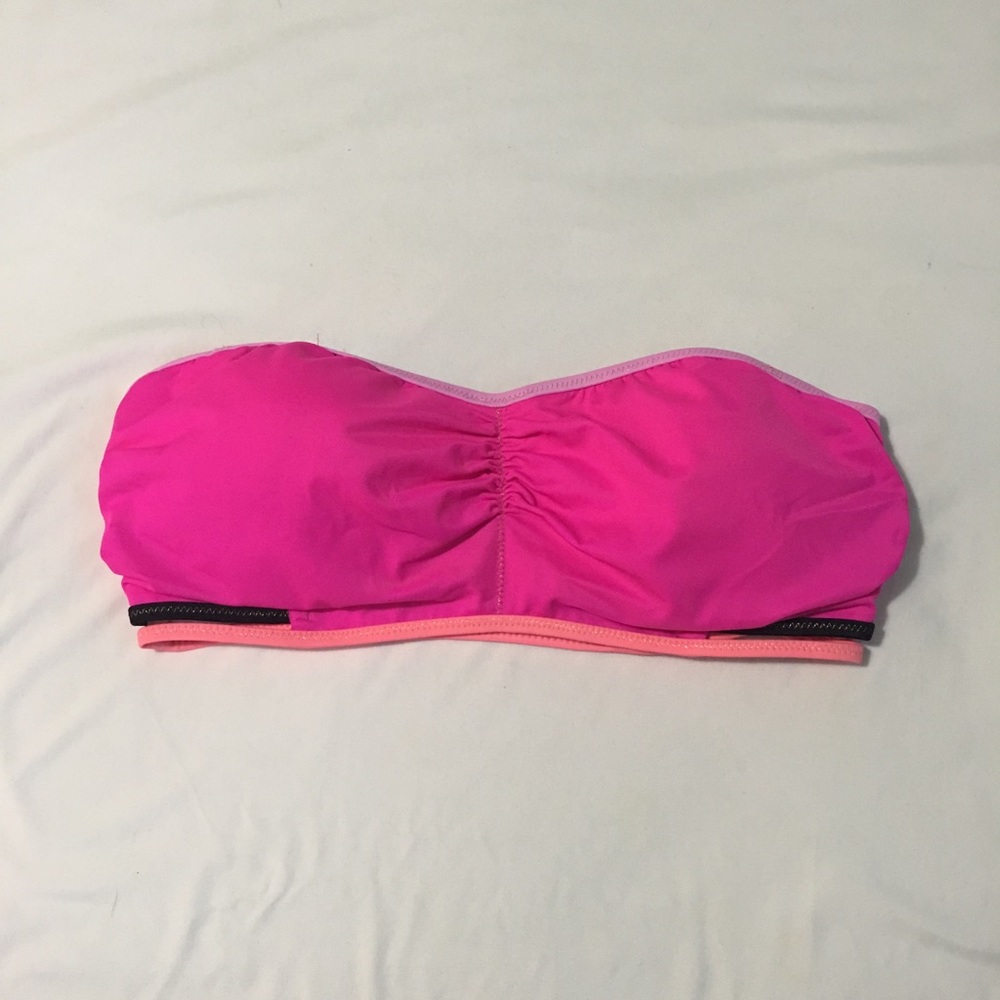 Strapless Victoria’s Secret top